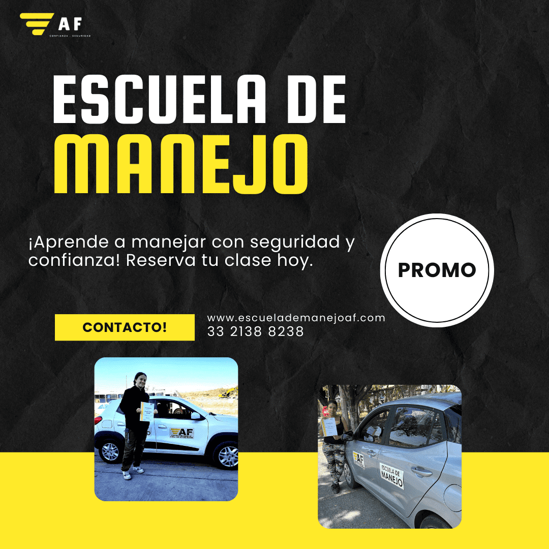 Clases de manejo en Guadalajara con instructor certificado